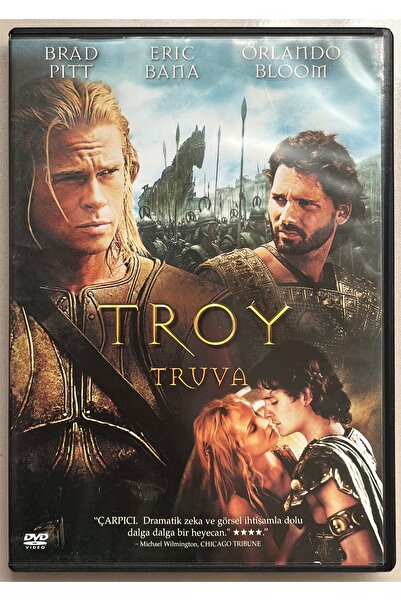 Plakevi İzmir Truva Troy Dvd Film (Orjnal Dönem Dvd)