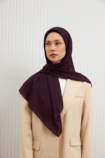 MİRSOY SCARF Φουλάρι Plum Mir Jazz