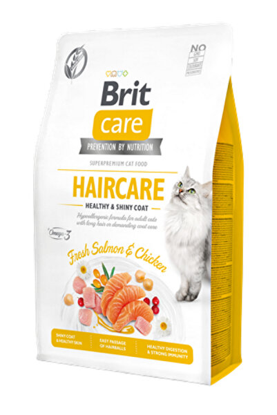 Brit Care 2 Kg Sağlıklı Cilt Ve Parlak Tüy Bakımı, Yetişkin Kediler Için Tahı...
