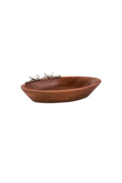 Dania Oval wooden serving plate, size 14 x 29 cm