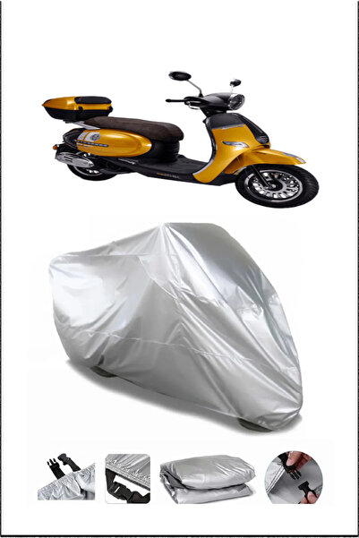 Breen Kuba Brilliant50Pro Gray Waterproof Quality Motorcycle Cover