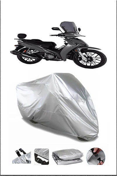 Breen Kuba Cristal50 Gray Waterproof Quality Motorcycle Cover
