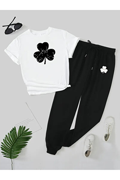 Frisson Με φλοράλ μοτίβο Αθλητικό Σετ - XXS-7XL Γυναικεία Ρούχα Άνοιξη Καλοκαίρι