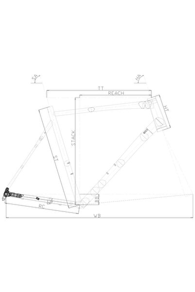 Carraro GRAVEL G2 2X10 VİTES HD HİDROLİK DİSK FREN MAT lacivert 55 kadro