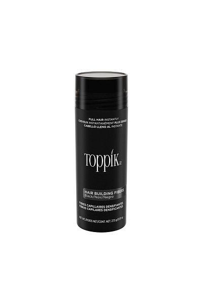 Toppik ألياف بناء الشعر، إخفاء الشعر الفوري، ألياف شعر للرجال والنساء، أسود - 27.5 جم