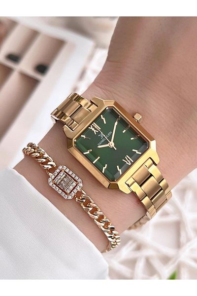 Daniel Klein Women's Watch and Bracelet with 30 Mt Water Resistant Steel Band - Bfg.10790.X4