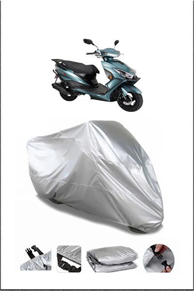 Breen غطاء دراجة نارية أورورا QUANTUM125 رمادي عالي الجودة مقاوم للماء