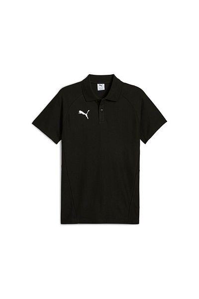 Puma Μπλουζάκι με γιακά πόλο ανδρικού ποδοσφαίρου Team Evostripe Polo 65995203   Μαύρο