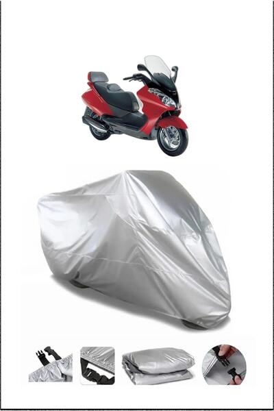 Breen Aprilia Atlantic200 Gray Waterproof Quality Motorcycle Cover