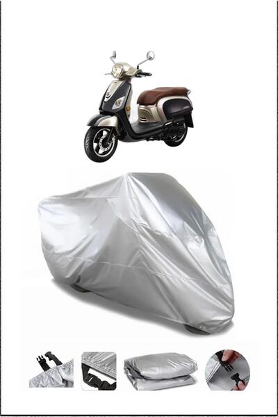 Breen Sym Fiddleiii125 Gray Waterproof Quality Motorcycle Cover