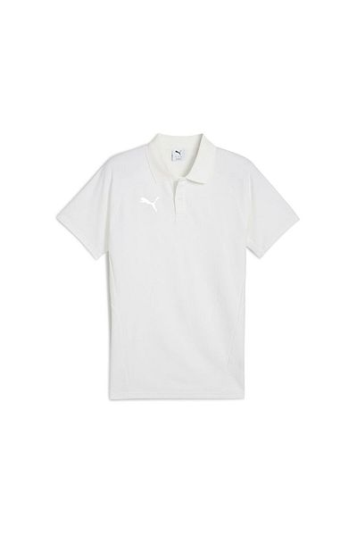 Puma Μπλουζάκι με γιακά πόλο ανδρικού ποδοσφαίρου Team Evostripe Polo 65995204   Λευκό