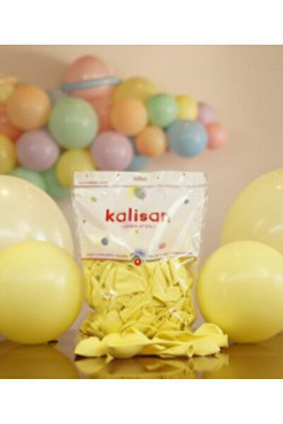 Çemrek Süs Parti Kalisan Balon 12 İnç Dekorasyon Balonu 15 li Paket