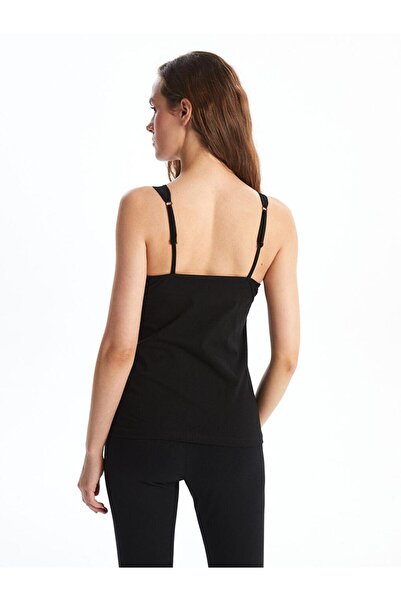 LC Waikiki LCW DREAM Women's U-Neck Lace Detailed Strappy Tank Top