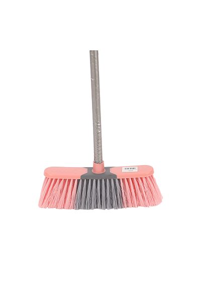 DELCASA Floor Broom with a Long Wooden Handle- DC3112