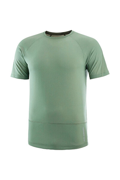 Salomon Cross Run Men's Running T-Shirt Laurel Wreath Lc2195000