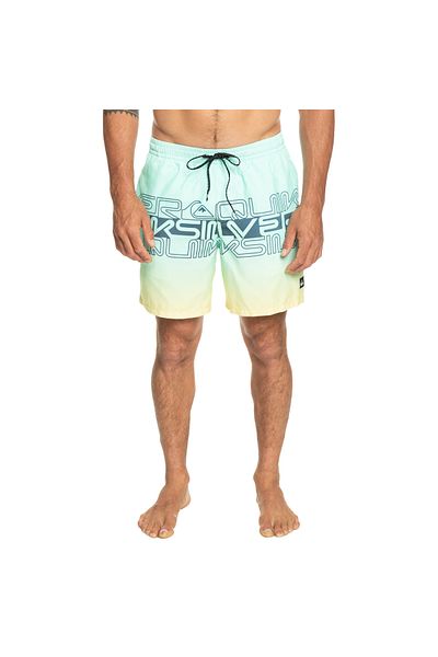 Quiksilver Wordblock 17 شورت للكرة الطائرة للرجال
