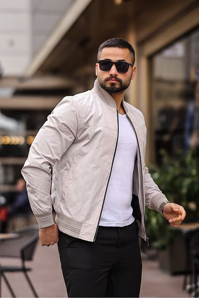 BASEL.CO ΑΝΔΡΙΚΟ SLIM FIT BOMBER RAIN ΑΝΤΙΑΝΕΜΙΚΟ ΜΠΟΥΦΑΝ