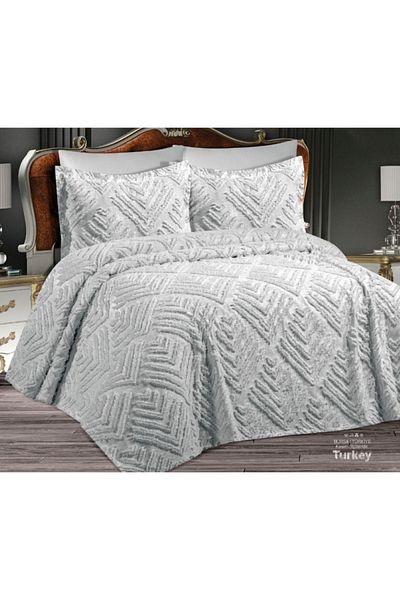 ZESA HOME Vanilla Cotton Double 6 Piece Pique Set