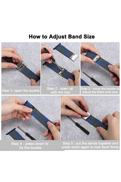 PSGT Apple Watch Uyumlu Seri 1/2/3/4/5/6/se/7/8/9 38/40/41mm - S10(42MM) Kordon Propride 38