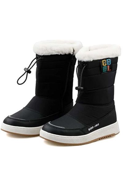 KOCAMANLAR Havana Unisex Kids Snow Boots - ΜΑΥΡΟ