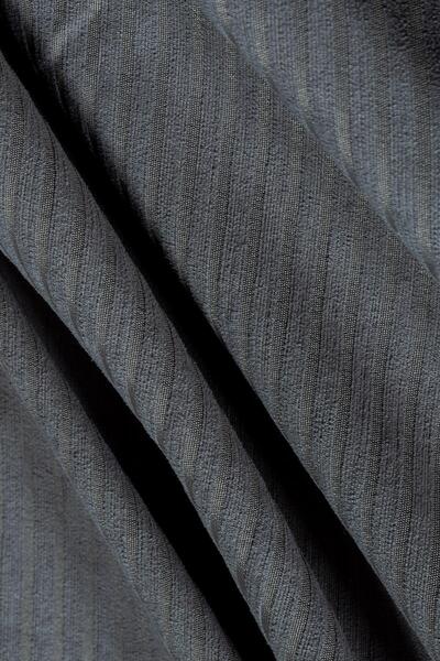 Latuda Home Husa de canapea minimalista cu nervuri -175x350 cm, reversibila, antiderapanta si anti-transpiratie gri