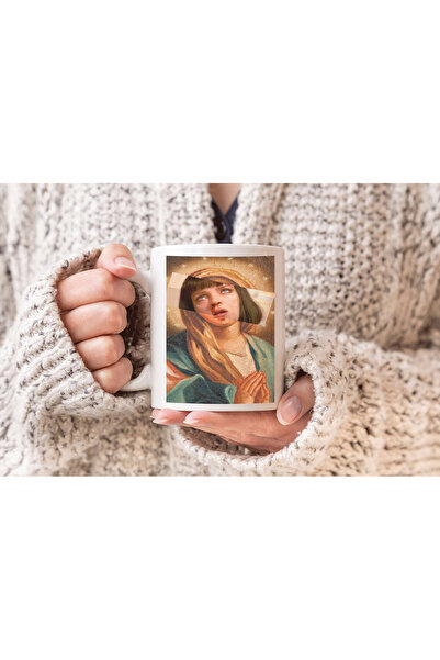 MODA كوب بورسلين هدية مطبوع عليه رواية رخيصة الثمن من Pulp Fiction