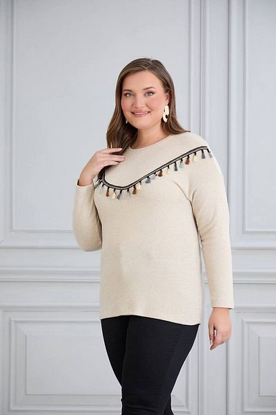 wearon tekstil Women's Comfortable Cut Soft Fabric Bluz