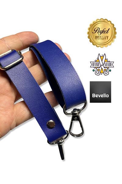 Bevella Curea și accesoriu pentru geantă din piele Trend Hooked - (2 cm lățime x 140 cm lungime)