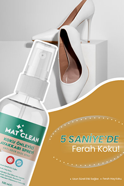 MAT CLEAN Ayakkabı Koku Giderici 100ml