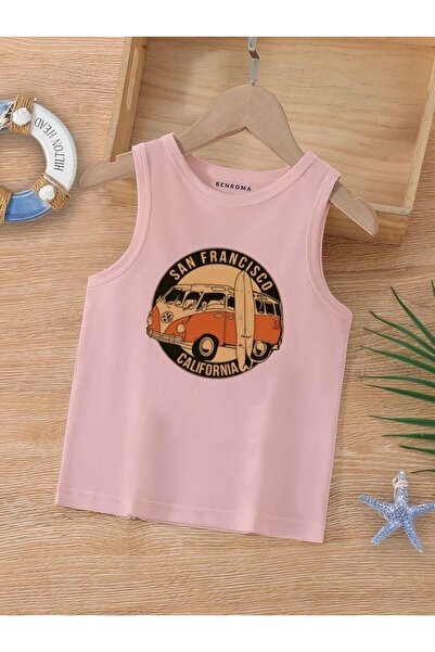 BENROMA Dječja majica bez rukava sa printom crtanih likova