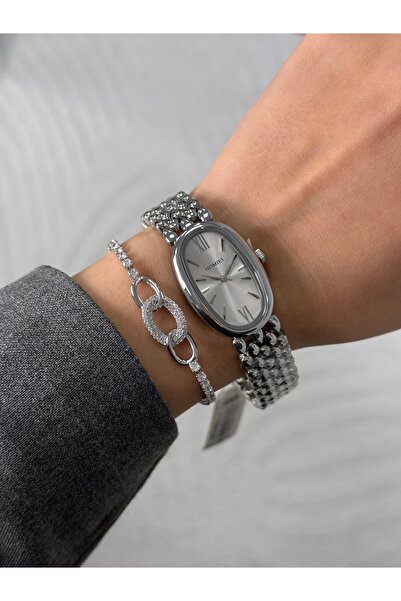 RoseandRoses Blanca Orijinal Model Mekanizma Garantili Kadın Kol Saati Gümüş ...