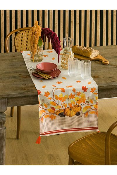 LC Waikiki Lcw Home Mixed Printed Tufted Runner 45X150 cm