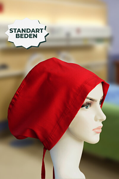 YİĞİTBAŞI Doktor Hemşire Aşçı Cerrahi Bone Hastane Anne Bone Iş Bandanası Pam...