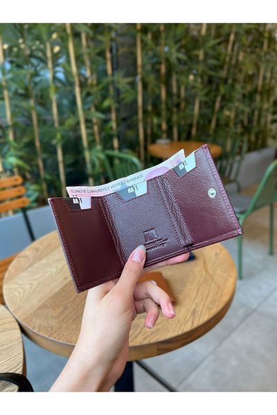 MFT Leather Design Genuine Leather Men's Wallet – Minimalist, Name Written |   Ellesse 2193