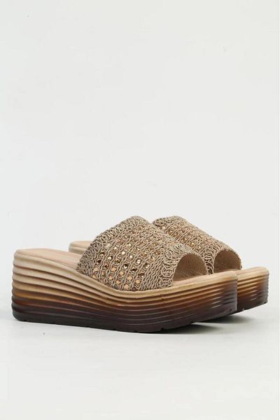 Pierre Cardin PC-54573 Γυναικείες Παντόφλες Καθημερινές Wedge Heel
