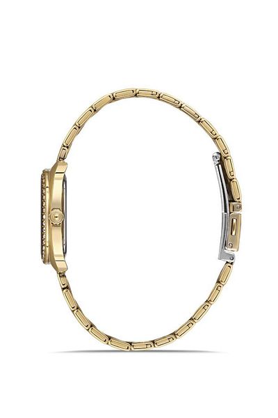 Dice Kayek Dk.1.Ag1380.08 - 5 Atm Water Resistant Gold Women's Wristwatches with Stone Detail