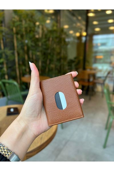MFT Leather Design Ανδρικό πορτοφόλι από γνήσιο δέρμα – Μινιμαλιστικό, με γραμμένο όνομα |   Ελλέσε 2193
