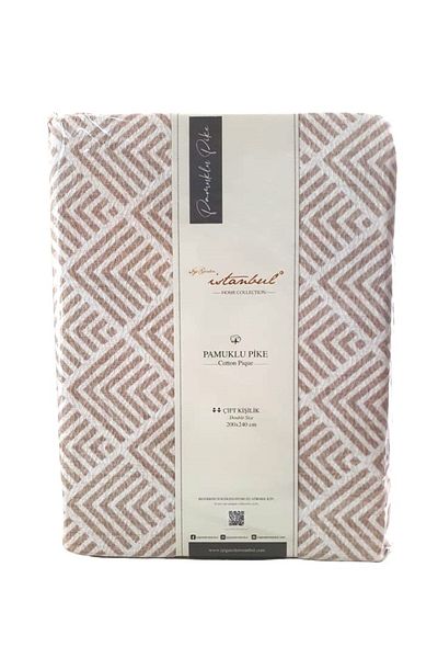 İyi Geceler İstanbul Good Night Istanbul 100% Cotton Printed Double Person Single Pick Resital 200X240