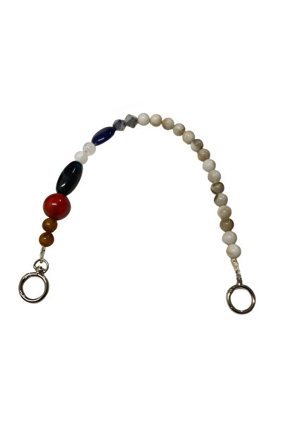 EleganTShoP Акрилна камъчеста дръжка за чанта 46 см Xs46