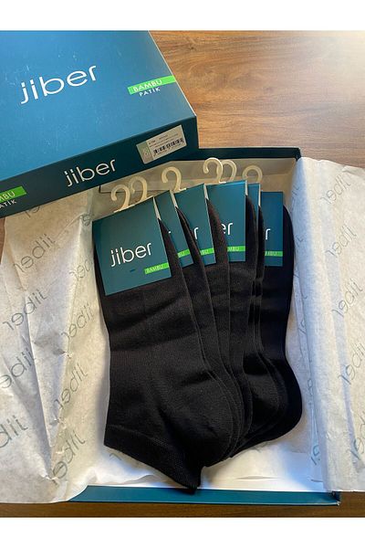 Jiber Мъжки бамбукови ботуши Чорапи 6 пакета