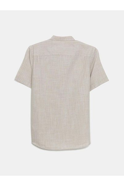 LC Waikiki Ανδρικό κοντομάνικο ποπλίνα LCWAIKIKI Classic Regular Fit
