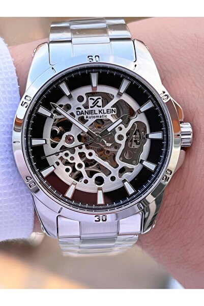 Daniel Klein 30 Mt Waterproof Men's Wrist Watch with Automatic and Manual Winding Feature Fdk.10783.F2