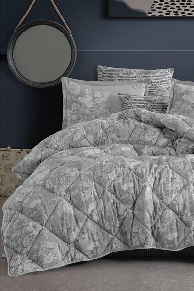 Clasy Ranforce Gray Single Sleeping Set - Destin V1