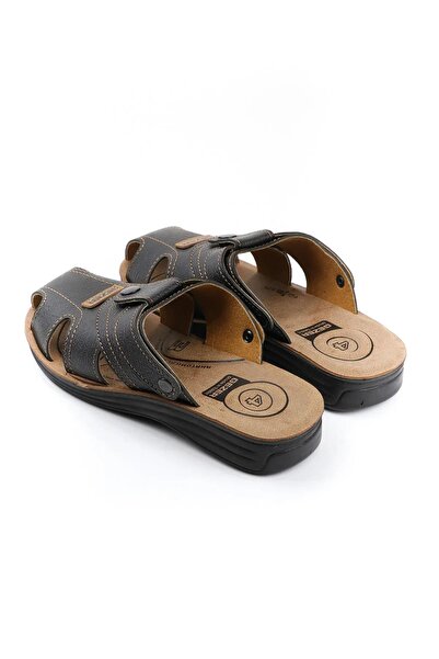 GEZER 09878 Άνετα Ανδρικά Σόλα 4 Πόντων Κλειστές Ανδρικές Παντόφλες Σανδάλια