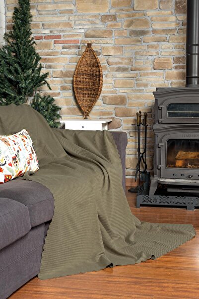 Latuda Home Husă de canapea mini cu nervuri din chenille 110x175 cm, 2 bucăți Cappuccino cu două fețe, anti-alunecare, anti-transpirație