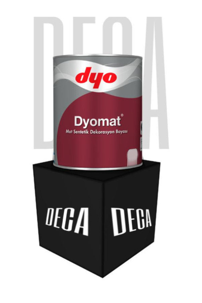 Dyo dyomat dekorasyon boyası beyaz 2.5lt