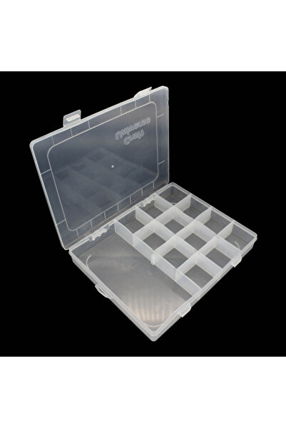 bidoluhobi Kutija za perle sa 12+1 odjeljkom