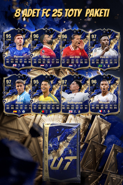 BERKANTTP حزمة بطاقات FC 25 TOTY Fut