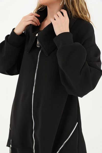 Puane Asymmetrical Zipper Detailed Set