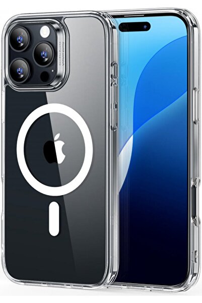 ESR iPhone 16 Pro Max Uyumlu Halolock Magsafe Classic Hybrid Silikon Kılıf Şe...